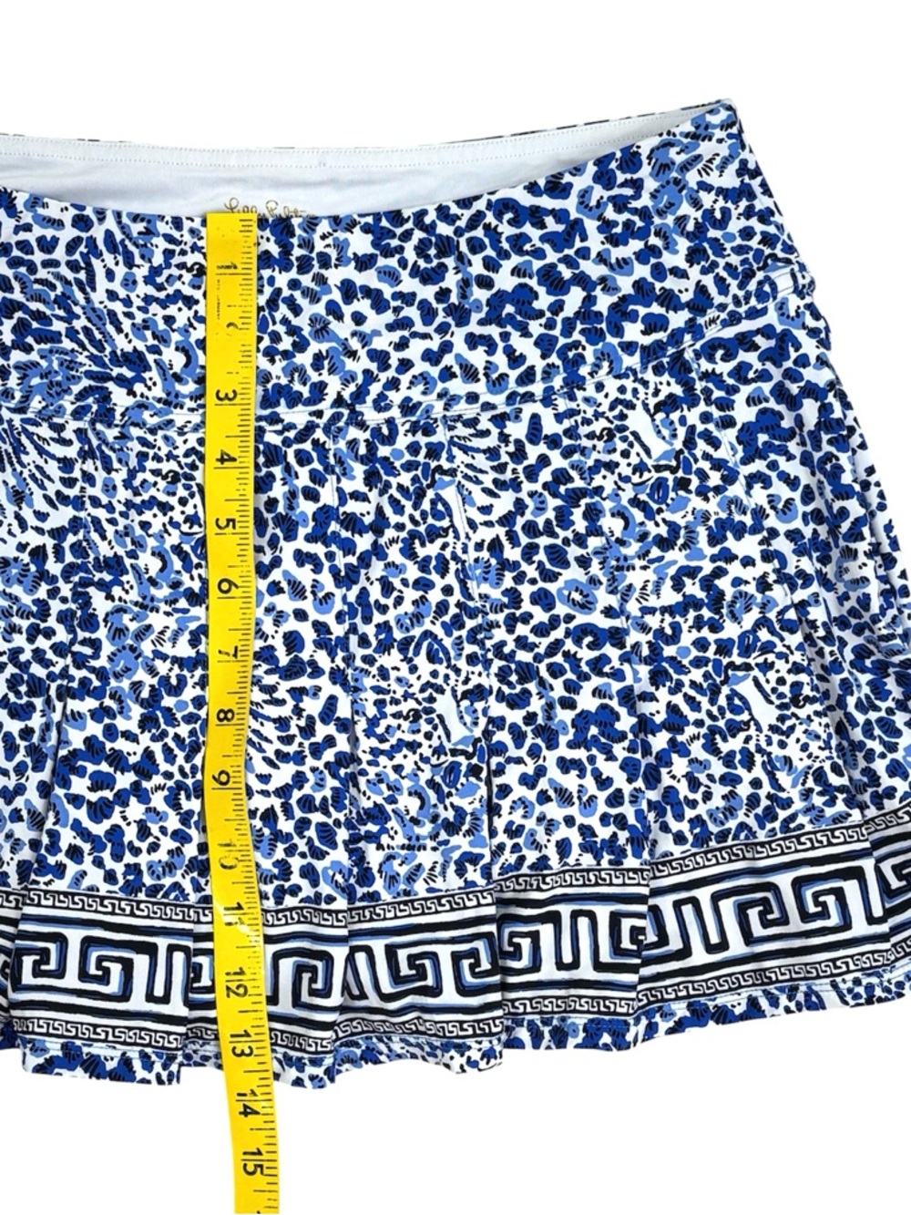 Lilly Pulitzer Annora Skort in the Resort White Twisted Up Engineered print Sz M - Picture 7 of 9